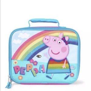 Peppa Pig Glitter Rainbow Lunch Box
